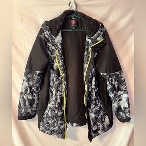 Swiss Tech Black Fleece 3 in 1 Jacket